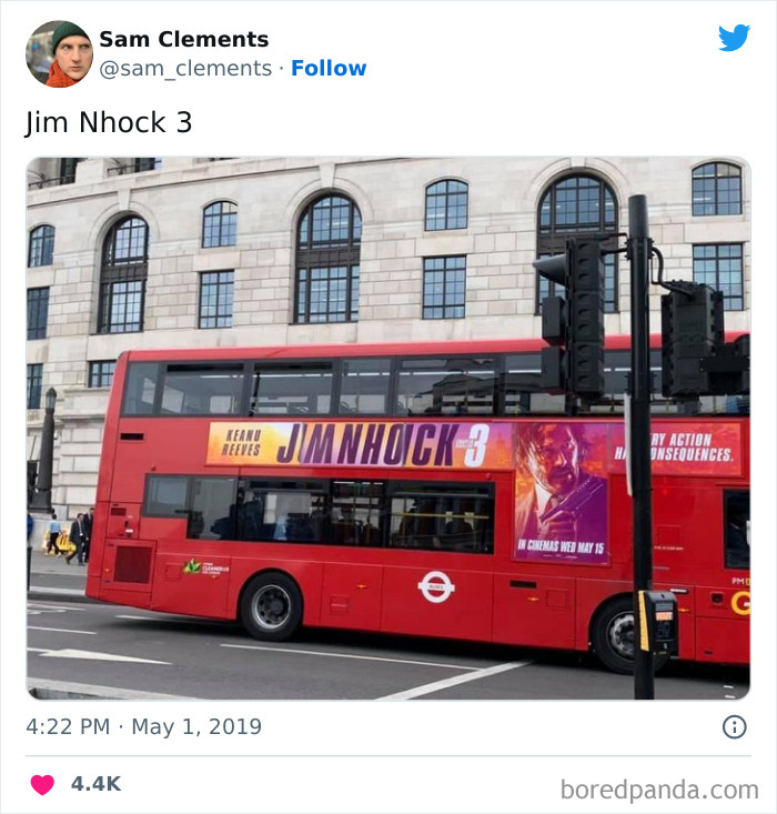 Keanu Reeves And His New Movie "Jim Nhock 3"