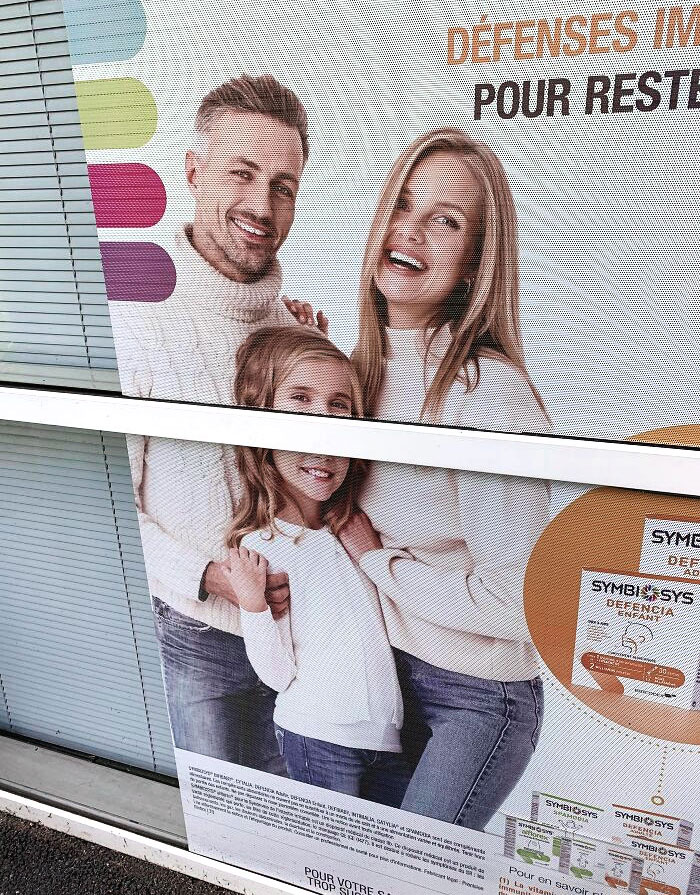 An Advertisement For Medicine On A Supermarket In France