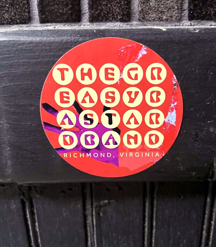 I Was Staring At This Sticker For So Long, Trying To Figure Out What It Was Advertising