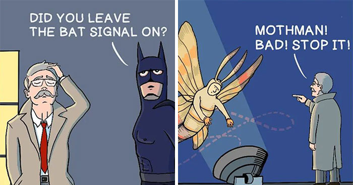 In These 30 Comics, Artists Portray Superheroes In A More Human-Like Way (New Pics)