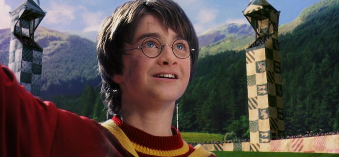 Scene from "Harry Potter And The Sorcerer's Stone" movie