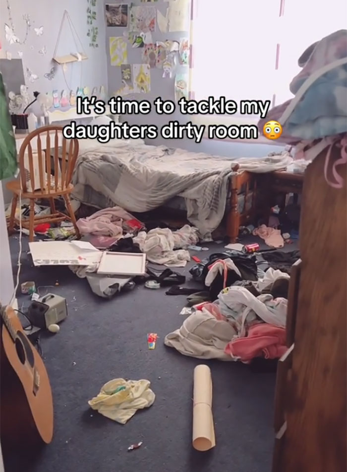 Mom Shows The Transformation Of Her Daughter&rsquo;s Room Before And After Cleaning, A Lot Of People Are Not Happy About It