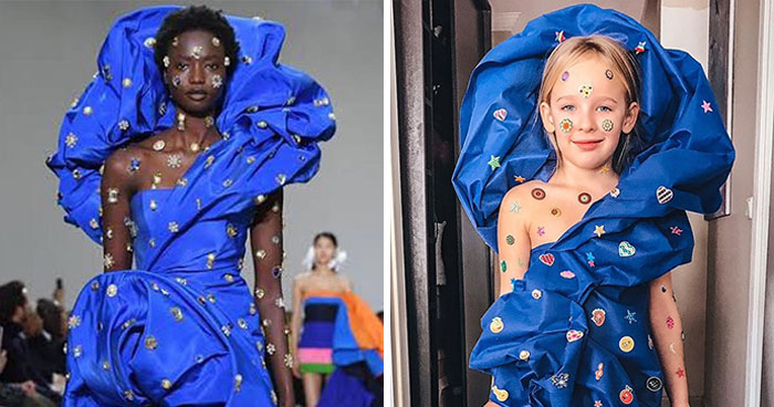 Mother And Daughter Continue To Recreate Extravagant Red-Carpet Looks With Simple Household Items, And They Totally Nail It (30 New Pics)