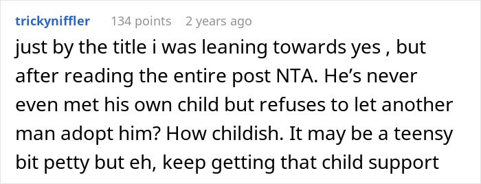 Woman's Ex Finds Out What Her New Husband Does For A Living, Demands Child Support Be Dropped