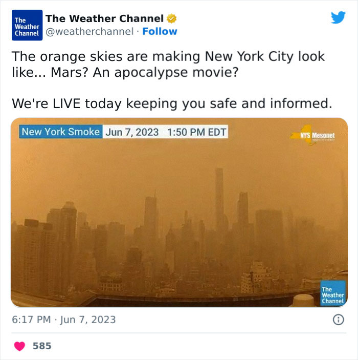 'Not An Apocalyptic Movie Scene': People Share What NYC Looks Like Right Now 'Not An Apocalyptic Movie Scene': People Share What NYC Looks Like Right Now