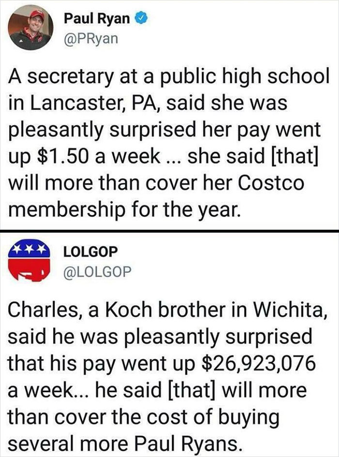 Paul Ryan Touts $1.50/Wk Pay Rise But Gets Murdered By Words