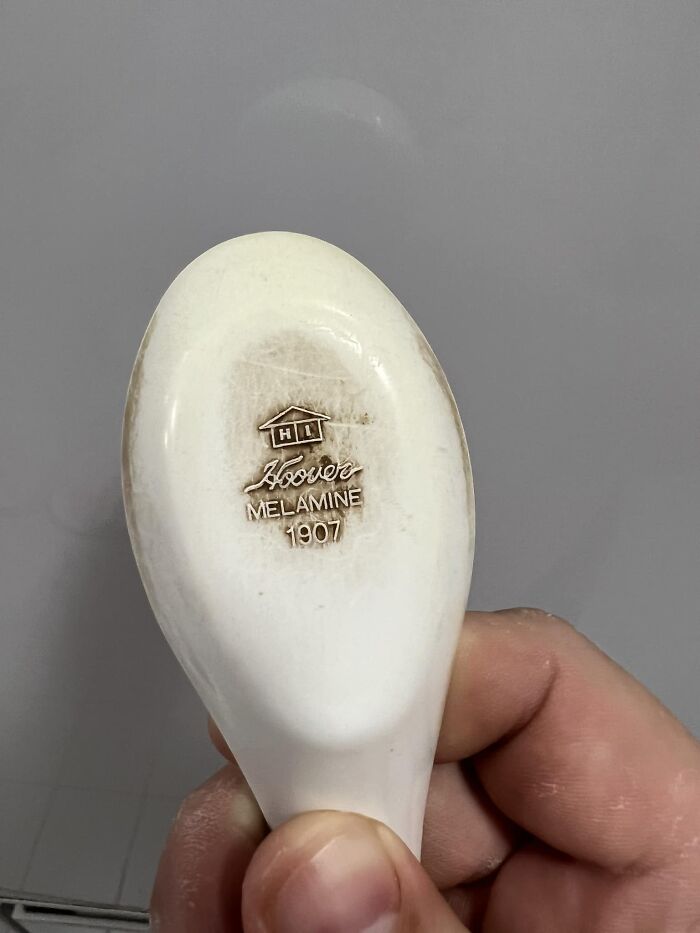 You Asked For It. You Demanded It. Here It Is. Hooever Thought It Was A Good Idea To Put Those Raised Things There To Make It Xxtra Cleanable… *ah.. It’s A Soup Spoon