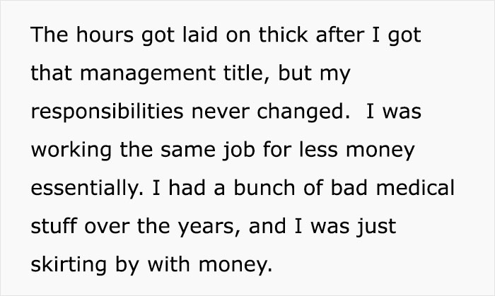 Employee Receives A Promotion That Ends Up Being $30K Less Salary, Changes Workplaces, Couldn’t Be Happier Employee Receives A Promotion That Ends Up Being $30K Less Salary, Changes Workplaces, Couldn’t Be Happier