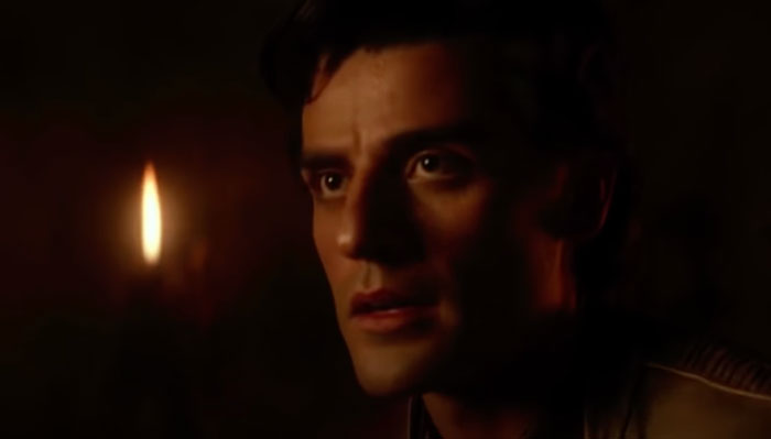 Scene from "Star Wars: The Last Jedi" movie