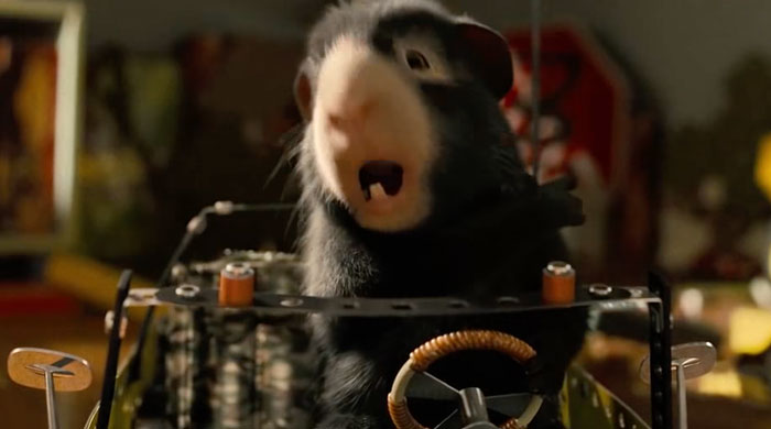 Scene from "G-Force" movie