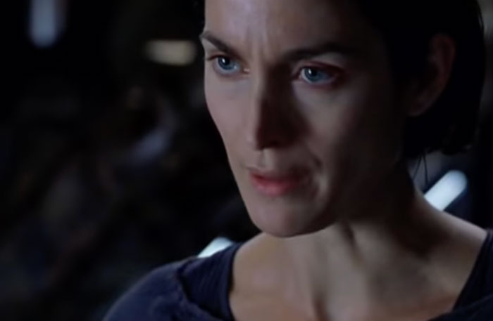 Scene from "The Matrix" movie