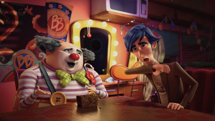 Scene from "Animal Crackers" movie