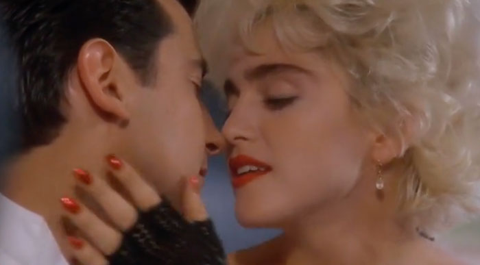 Scene from "Who's That Girl?" movie