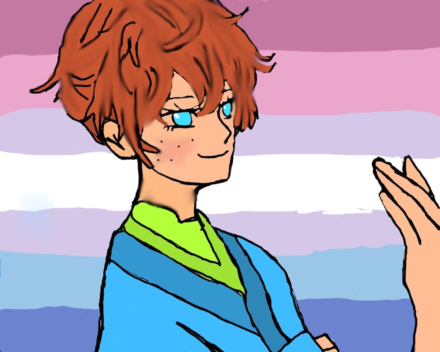 Kaora Is Bigender, A Male And Female