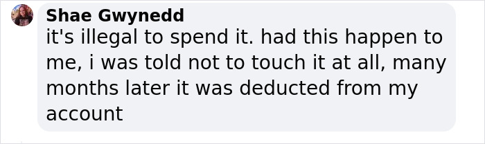 "They Asked Me To Return The Money, But They Didn't Have Any Grounds": Woman Gets To Keep $50k A Bank Accidentally Wired Her