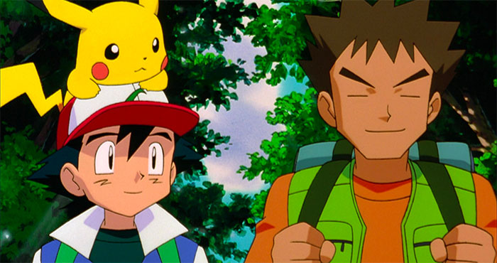 Brock Harrison, Ash Ketchum and Pikachu - 75
