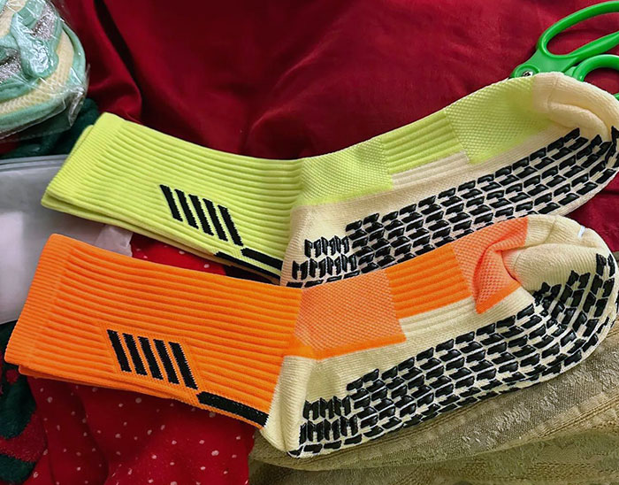 These Socks Exceed Expectations. The Thick Padding Makes Them Perfect For Sports, The Anti-Slip Feature Provides Excellent Grip. Had To Order Several Pairs For My Team