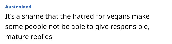 Parent Takes Vegan Daughter To A Restaurant, Waitress Reveals Her 'Vegan' Dish Had Butter In It, Leaving The Parent Livid Parent Takes Vegan Daughter To A Restaurant, Waitress Reveals Her 'Vegan' Dish Had Butter In It, Leaving The Parent Livid