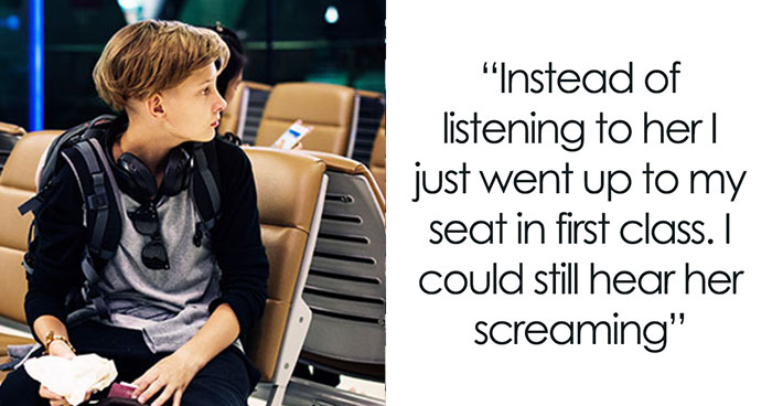 Mom Demands Her Whole Family Be Upgraded To First Class, Forcing 13-Year-Old To Give Up His Seat, But Gets Deplaned Instead