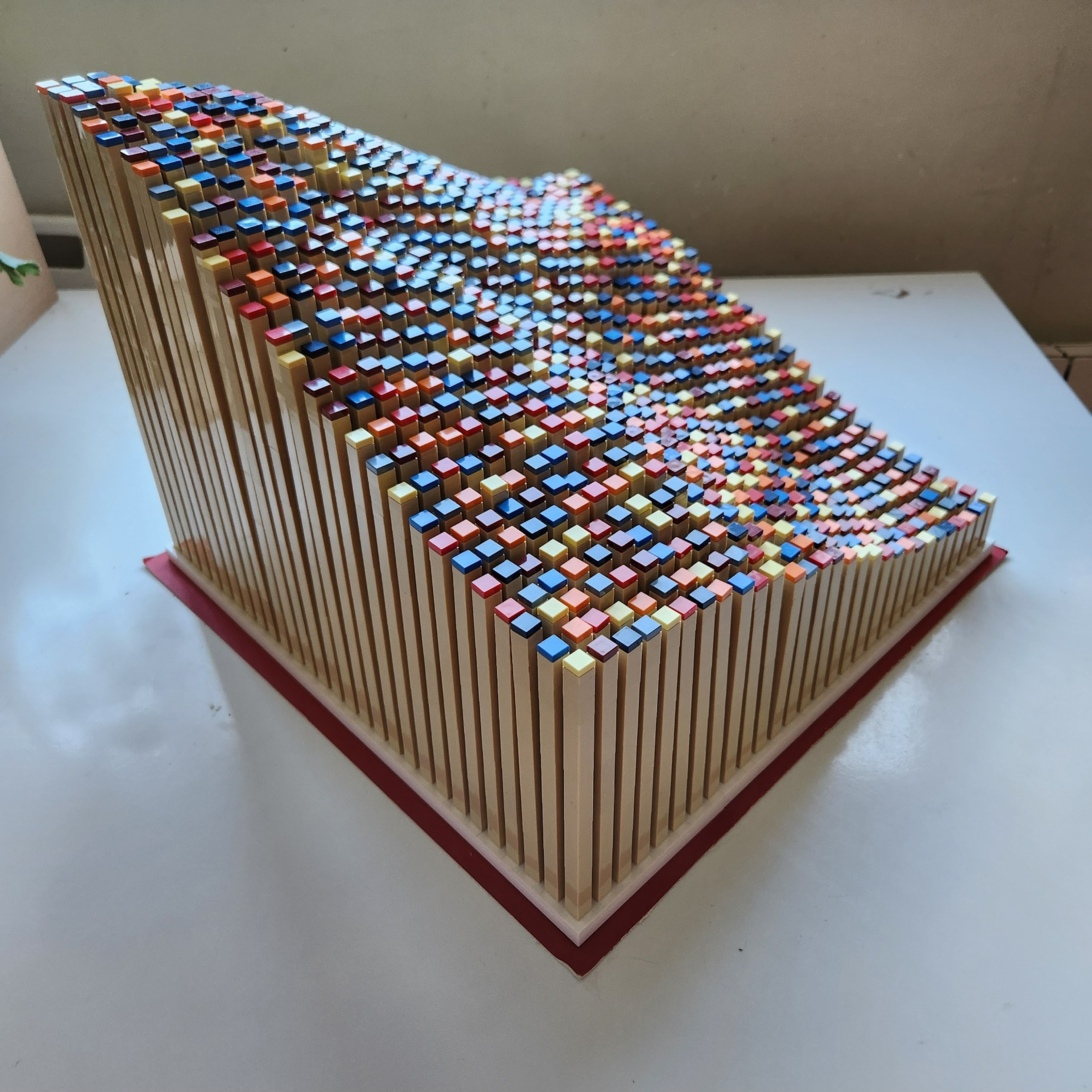 I Made A LEGO Sculpture With 8000+ Pieces