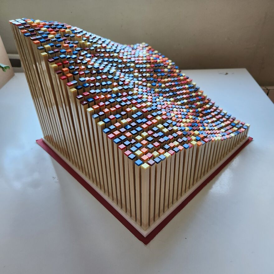 I Made A LEGO Sculpture With 8000+ Pieces