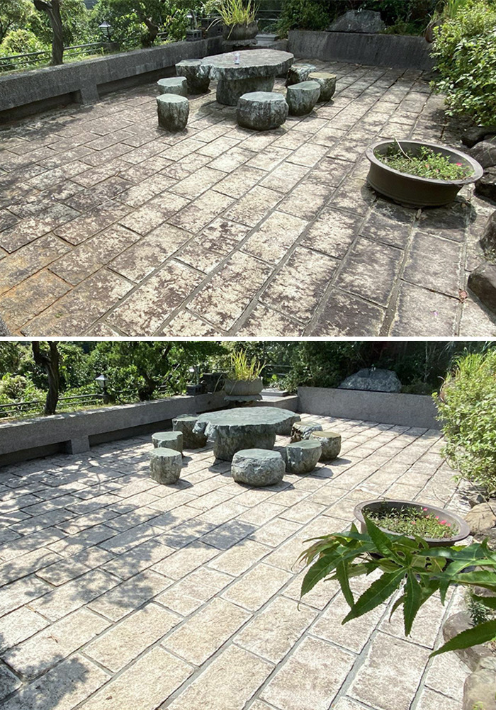 Mi primer lavado a presión. Me encantó