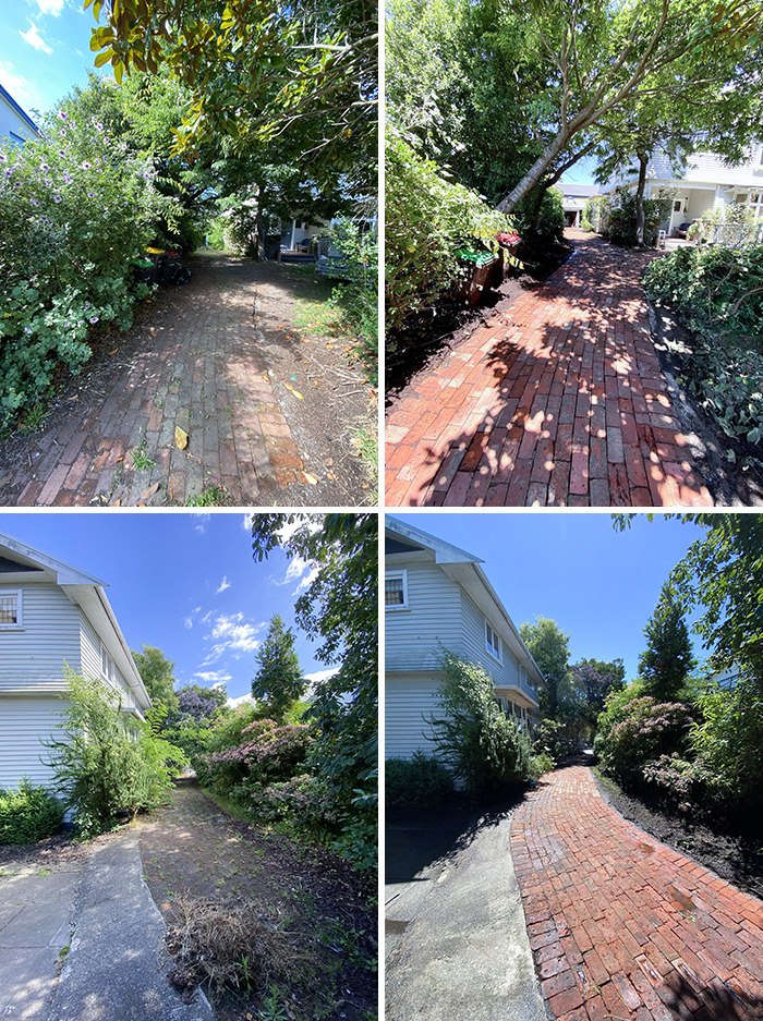 A Very Satisfying Driveway I Did For Work Today