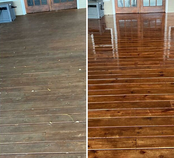 I Despise Doing Pressure-Washing Wood But The End Result Is Always Amazing