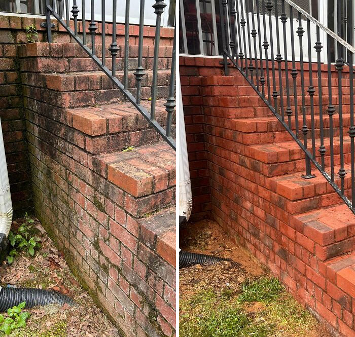 15 Years Without Being Power-Washed Till Yesterday