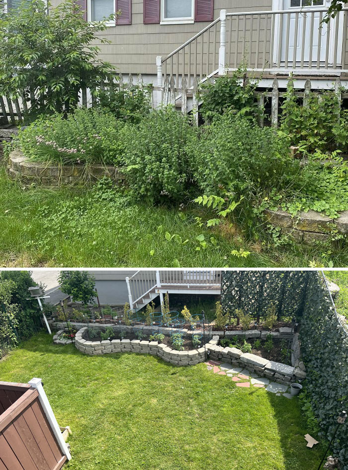 Bought This Place Last Year, Spent The Last 8 Months Renovating The Backyard By Myself. Borrowing A Friend’s Power-Washer Was One Of The Last Steps