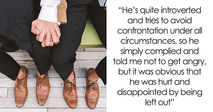 Bride Doesn’t Want Brother’s Husband “Ruining The Aesthetic” In Wedding Photos, Is Surprised When They Leave The Party