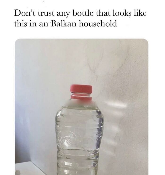 Squatting Slavs In Tracksuits