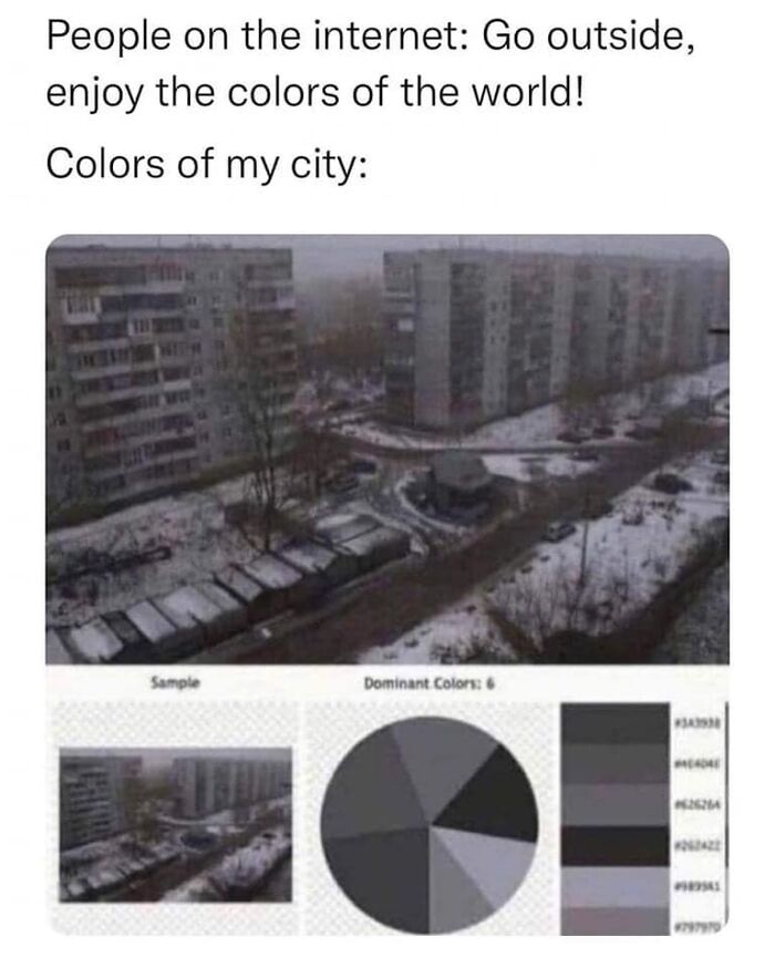 Squatting Slavs In Tracksuits