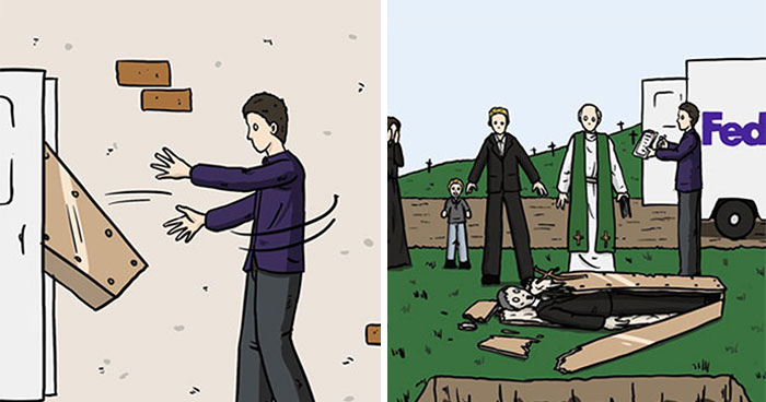 21 Cómics retorcidos para la gente con un sentido del humor oscuro