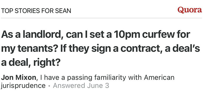 Landlords Doing What They Do The Best