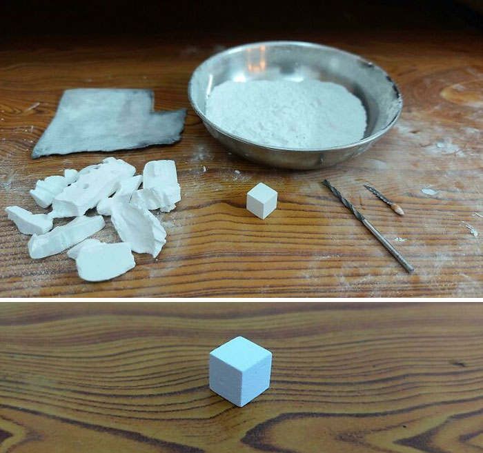 It Was Supposed To Be An Art Project Where I Try To Make A Perfect 1-Centimeter Cube But After Finishing It I Realized I Made The Forbidden Sugar Cube