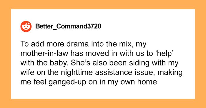Dad Says His Sleep Is More Important Than Helping With The Baby At Night Because Of His Job, Asks For People’s Perspectives Online