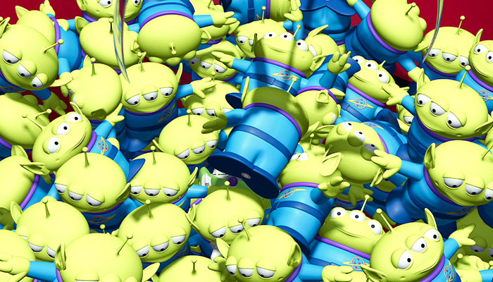 Aliens in the claw machine