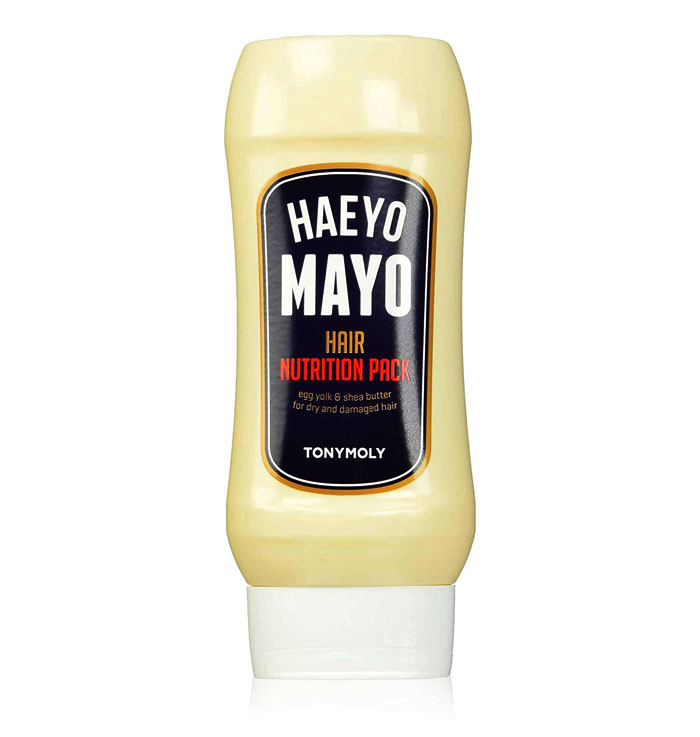 the tube of mayonnaise