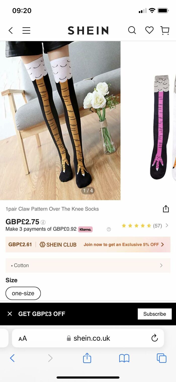 Chicken Claw Stockings