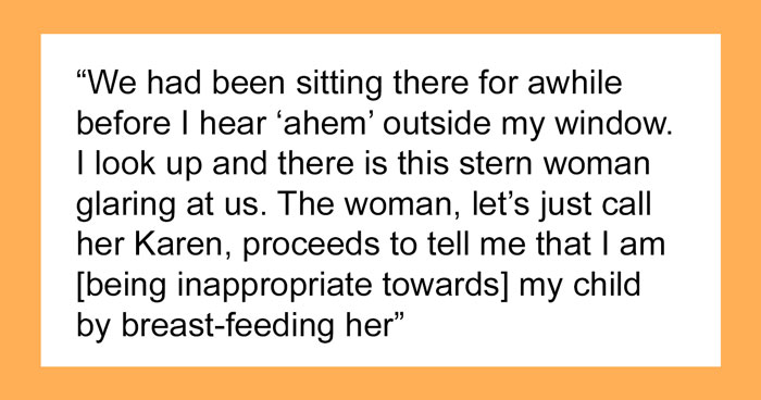 “She Was Just Trying To Clean Out The Extra Milk In Her Mouth”: Newborn ‘Defends’ Mom Being Told Off For Public Breastfeeding