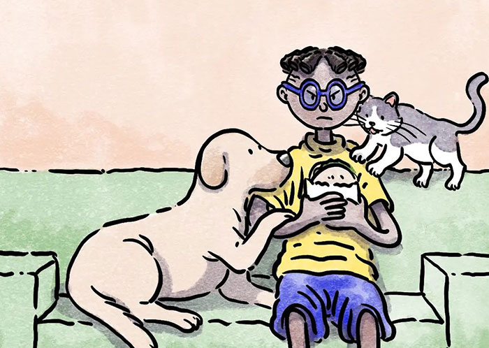 Artist Creates Emotional Comics About Life With A Dog And A Cat And They Have Taken The Internet By Storm (7 New Stories)