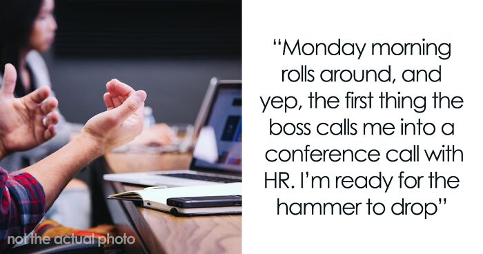 “I’m Ready For The Hammer To Drop”: Boss Calls Employee To HR To Complain He’s Not Working Outside Office Hours, Makes A Fool Of Himself