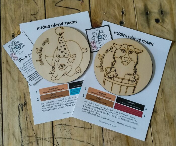 I Create Watercolor Paintings With Dogs