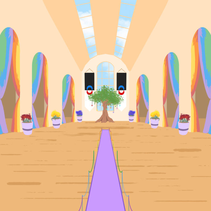 Background For A Fantasy Wedding I'm Drawing