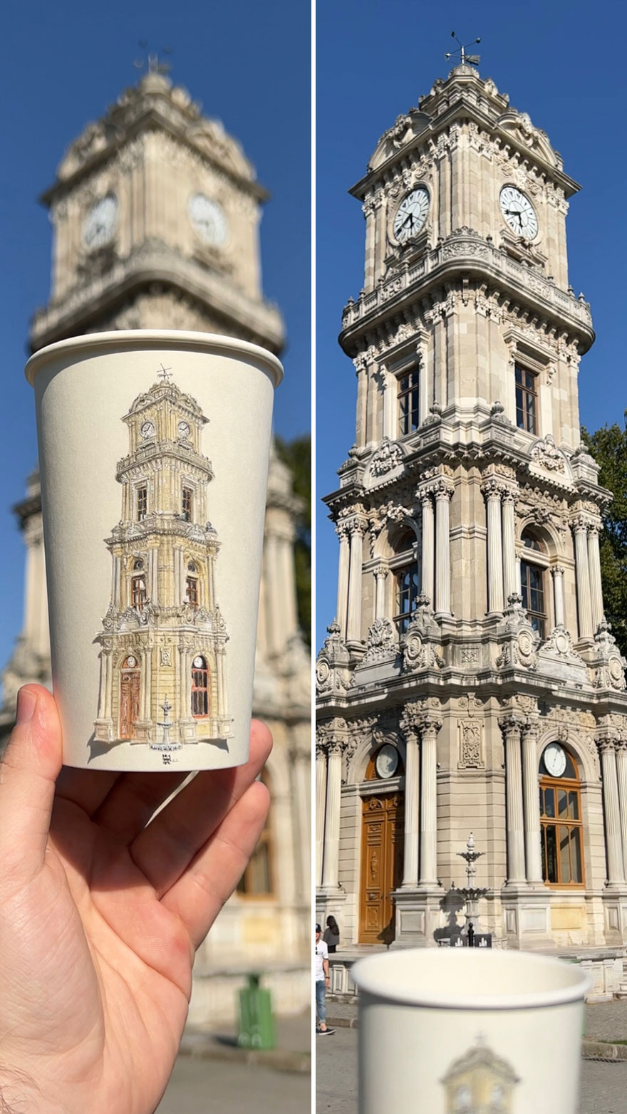 Dolmabahce Palace Clock Tower