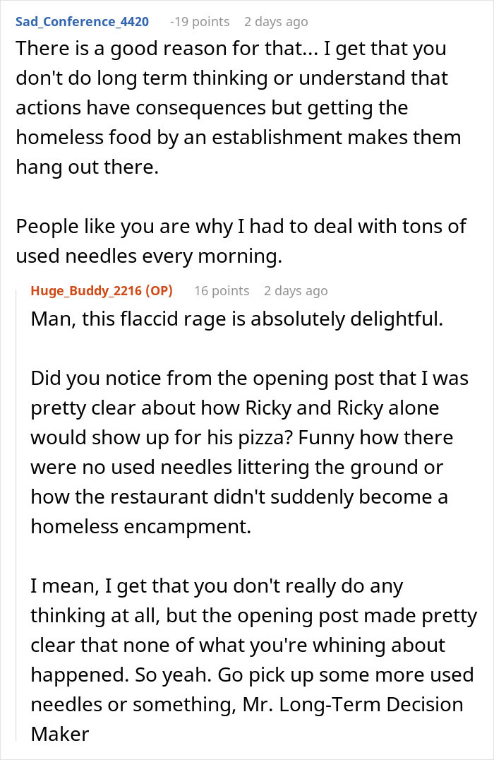 Worker Scolded For Trying To Buy A Homeless Man Pizza, Customer Finds A Brilliant Loophole
