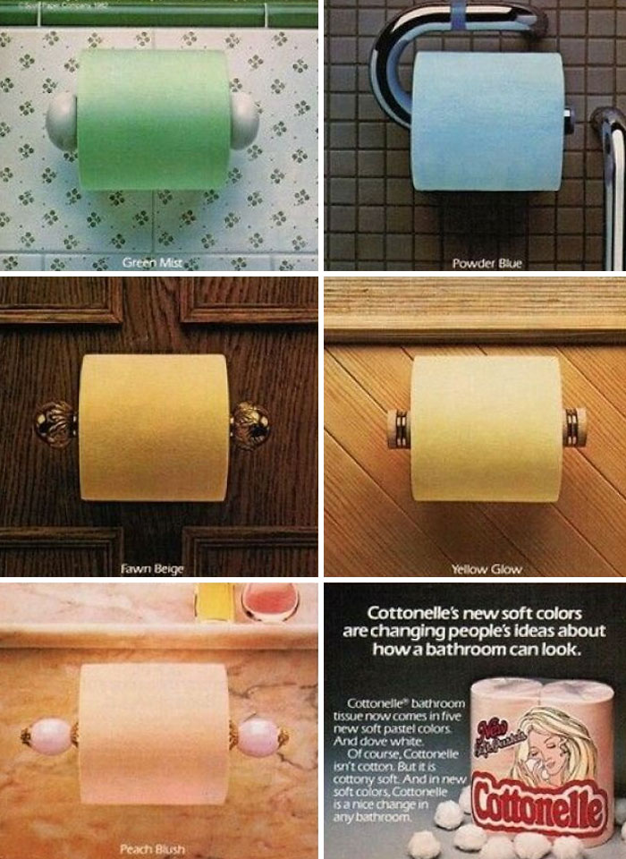 Papel higiénico de colores (1982)