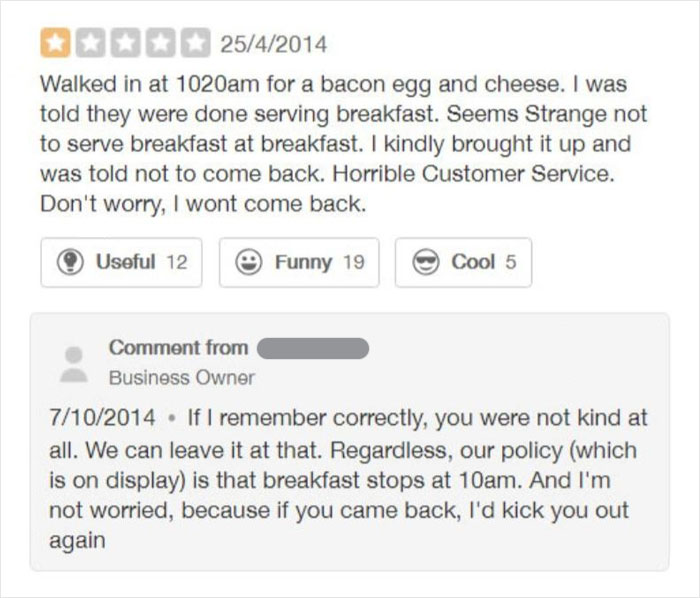 When Karen Misses Breakfast