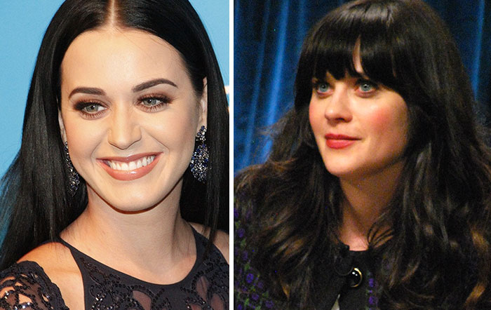 Katy Perry And Zooey Deschanel